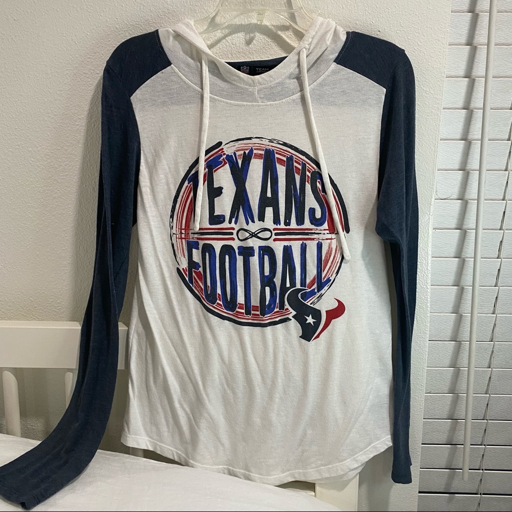 NFL Houston Texans long sleeve hoodie shirt